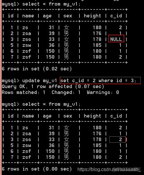 mysql数据库--视图的简介及使用，数据的备份与还原_表视图_13