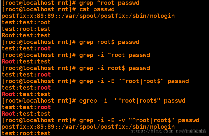 基于linux下的shell正则表达式(grep,sed,awk)_bash_03