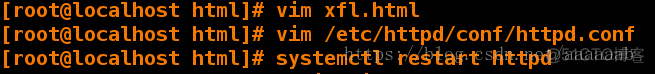基于linux下的apache服务器部署_vim_18