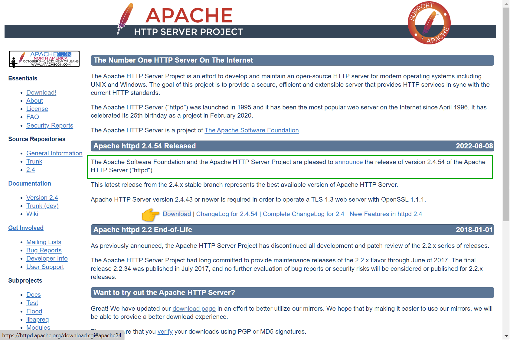 windows 安装 apache_apache