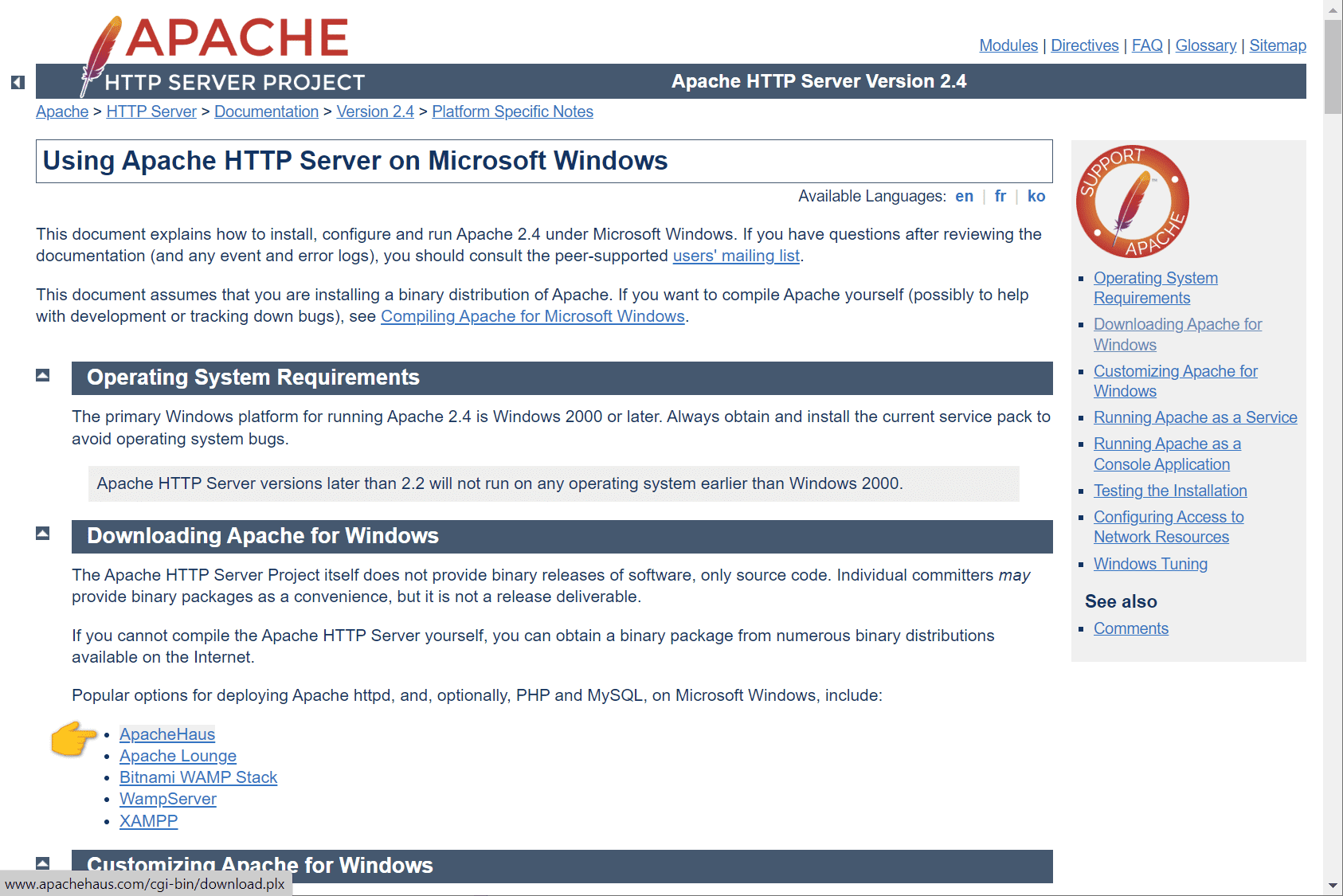 windows 安装 apache_Apache_03