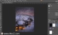 PS新手教程-如何使用PS制作唯美的下雪效果照片