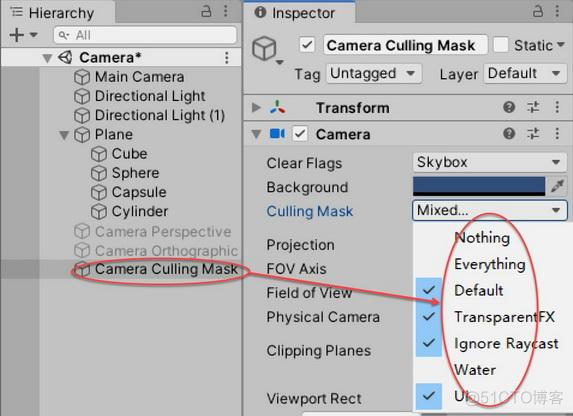 Unity2019学习：常用功能--Camera摄像机_Camera_04