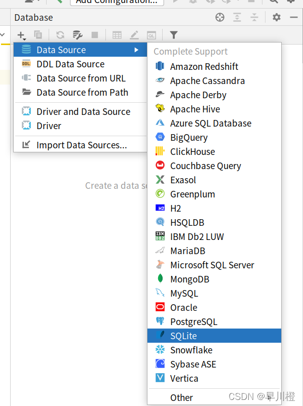 IDEA中使用SQLite数据库_sqlite_03