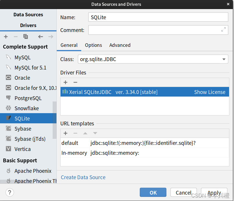 IDEA中使用SQLite数据库_SQL_07