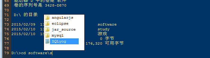 PowerCMD——cmd的命令行工具_历史记录_04