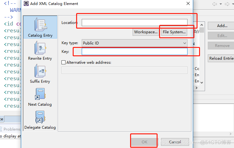 Eclipse中Mybatis的自动提示的配置_xml_05