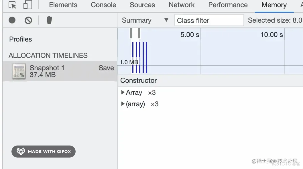 千万别让 console.log 上生产！用 Performance 和 Memory 告诉你为什么_内存泄漏_21