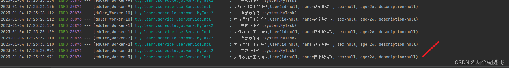 SpringBoot整合Quartz实现动态定时任务(三十四)_User_10