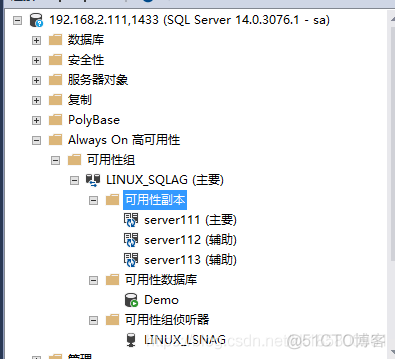 SQL Server 2017 Always On AG on Linux（三）AlwaysOn AG 配置_SQL_11