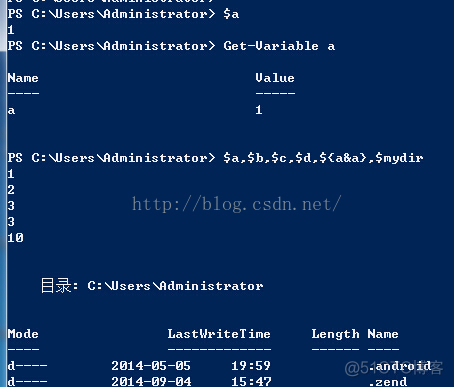 PowerShell 变量（Variable）_PowerShell_02