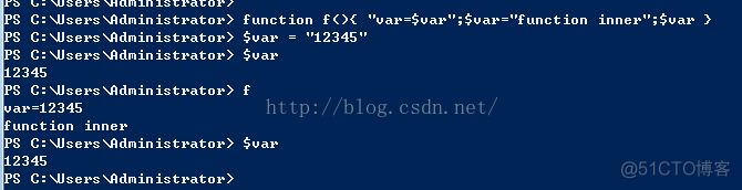 PowerShell 变量（Variable）_PowerShell_10