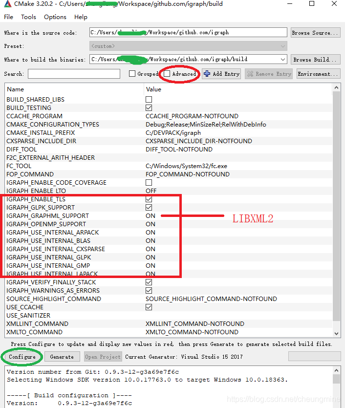 图计算库 igraph 在 windows 10 上的编译安装_igraph