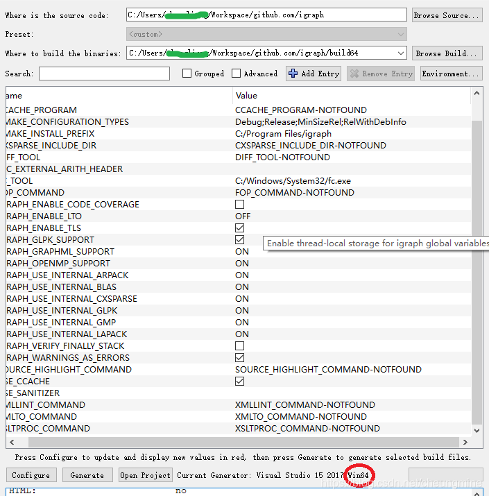 图计算库 igraph 在 windows 10 上的编译安装_git_03