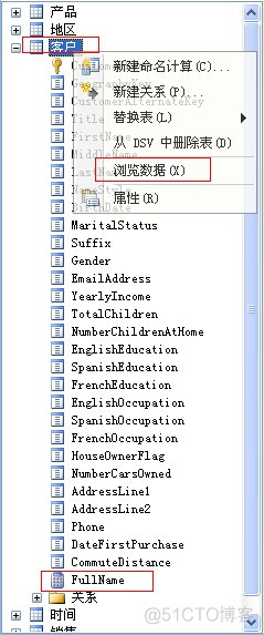 多维建模（Adventure Works ）（三）——修改度量值、属性和层次结构_字段_09