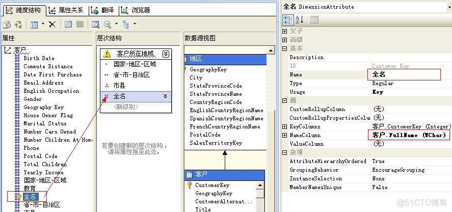 多维建模（Adventure Works ）（三）——修改度量值、属性和层次结构_选项卡_11