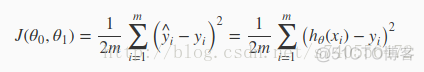 Coursera 机器学习 -- Linear Regression 笔记【第一周】_代价函数_07