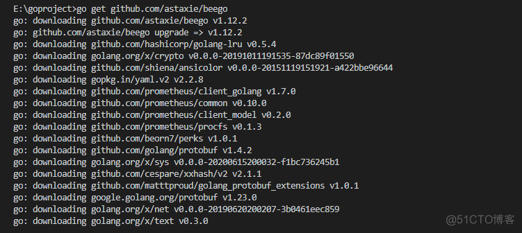 Go初学配置第一个项目_golang_03