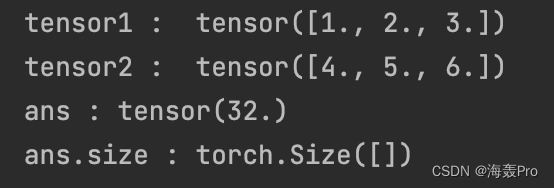 【Pytorch】torch. matmul()_人工智能_09