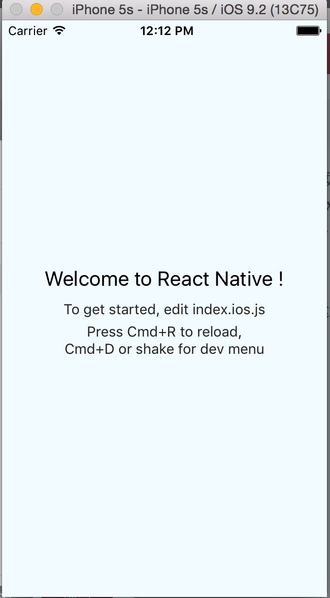 Android开发学习之路--React-Native之初体验_ios