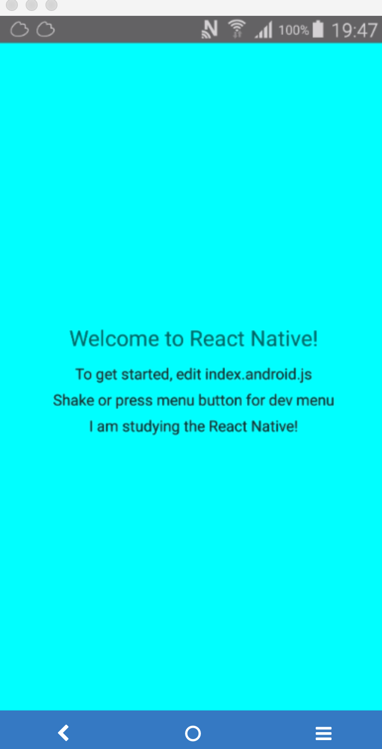 Android开发学习之路--React-Native之初体验_Text_04
