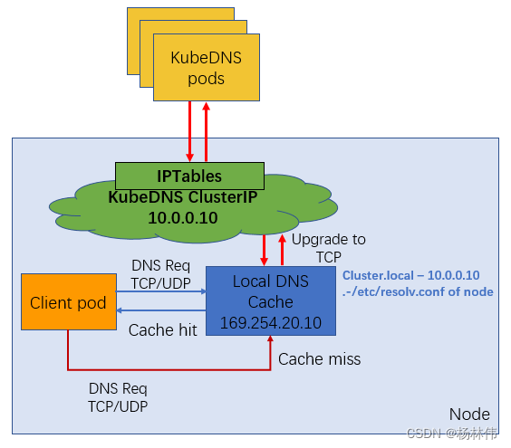 k8s教程（service篇）-Node本地DNS缓存_DNS