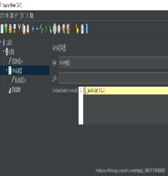 JMeter While控制器_值类型