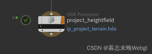 houdini 使用HDA Processor 实现处理HDA输入输出_数据_07