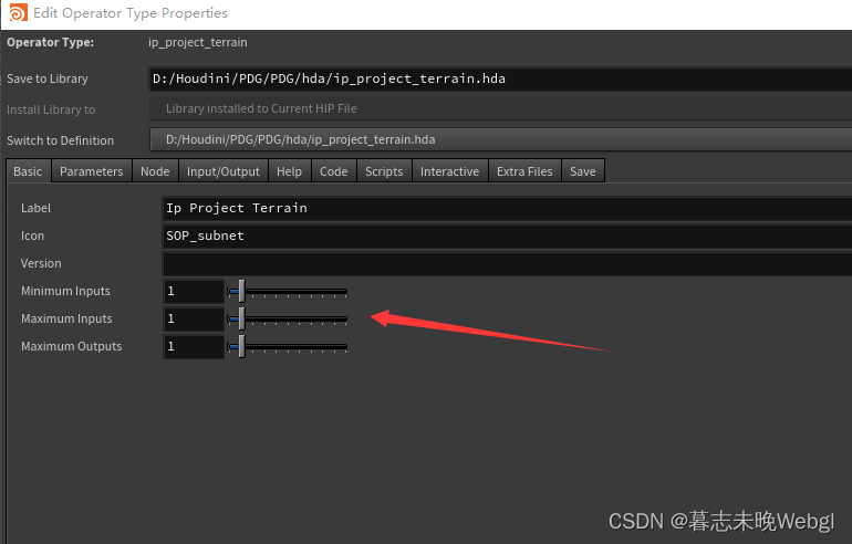 houdini 使用HDA Processor 实现处理HDA输入输出_数据_09