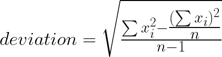 第五章第四十五题（统计：计算平均值和标准方差）(Statistics: compute mean and standard deviation)_java_02