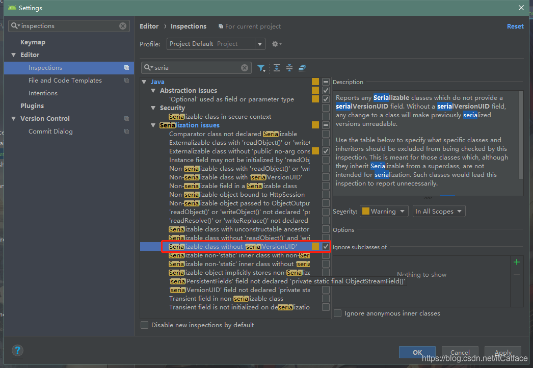 序列化对象Serializable和Parcelable_ide