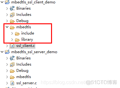 EmbedTLS + Eclipse C/C++测试用例SSL客户端和服务器_eclipse c/c++