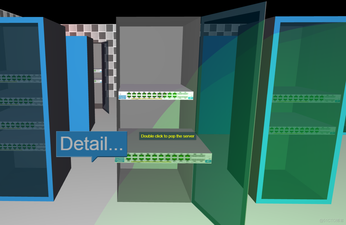 基于 HTML5 Canvas 的 3D WebGL 机房创建_3d_03