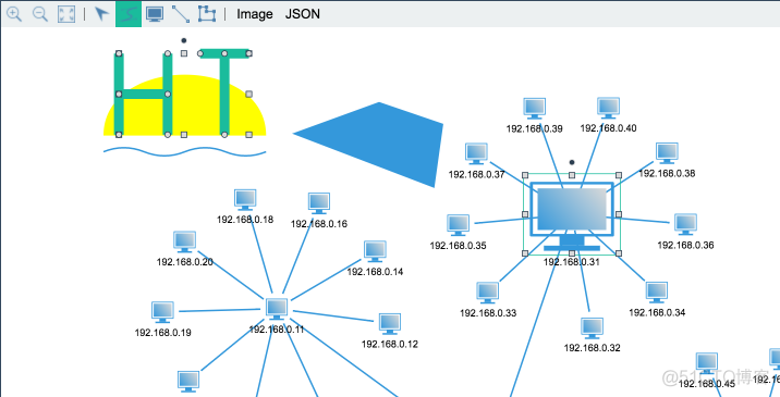 数百个 HTML5 例子学习 HT 图形组件 – 拓扑图篇_电信网管_15