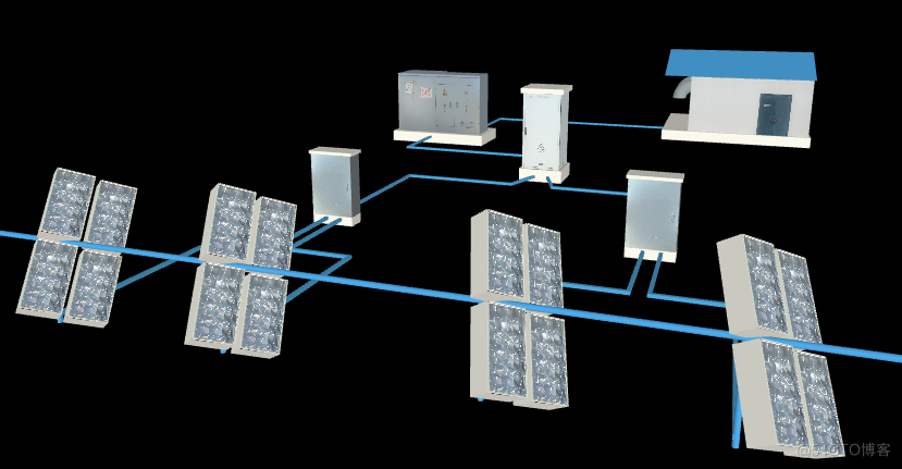 基于HTML5的WebGL电信网管3D机房监控应用_OSS_04