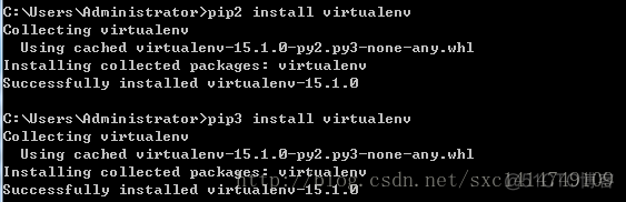 python创建virtualenv虚拟环境_虚拟环境_15