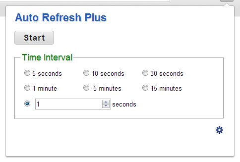 chrome自动刷新网页插件：Auto Refresh Plus_chrome_02