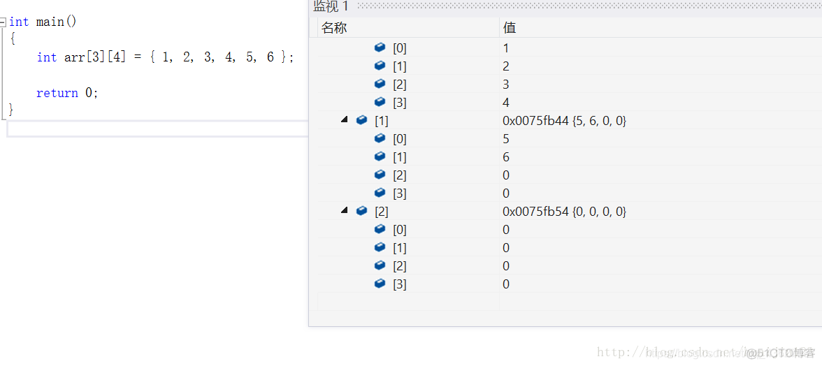 C语言数组知识点_数组