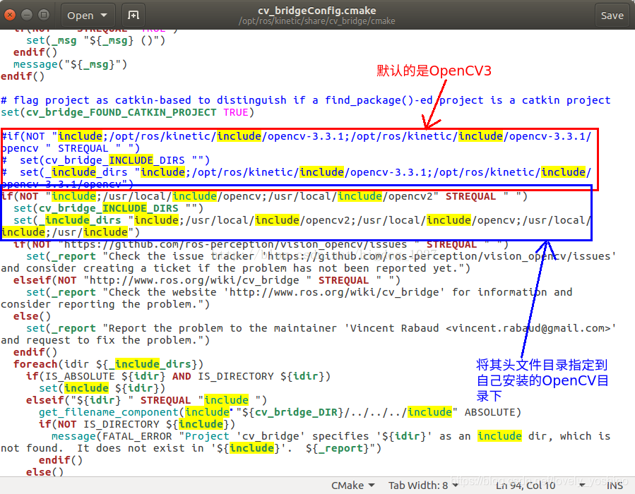 Ubuntu环境下ROS安装自己OPENCV版本_ubuntu_05