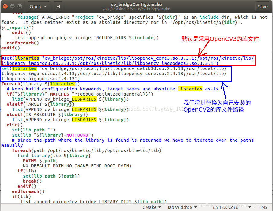 Ubuntu环境下ROS安装自己OPENCV版本_库文件_06