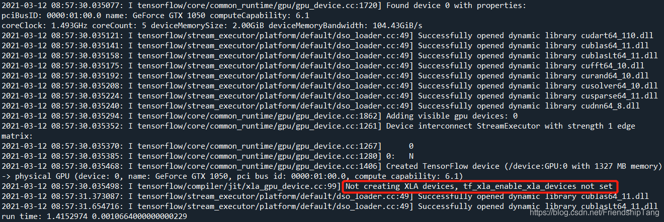 解决：Not Creating XLA Devices, Tf_xla_enable_xla_devices Not Set ...