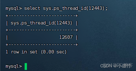 【第27天】SQL进阶-查询优化- performance_schema系列实战三：锁问题排查（表级锁）（SQL 小虚竹)_mysql_11