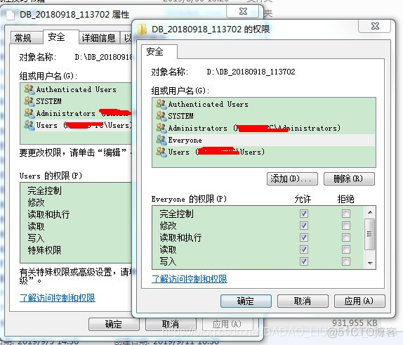 SqlServer 2014 还原数据库时提示：操作系统返回了错误5,,拒绝访问_Server_02