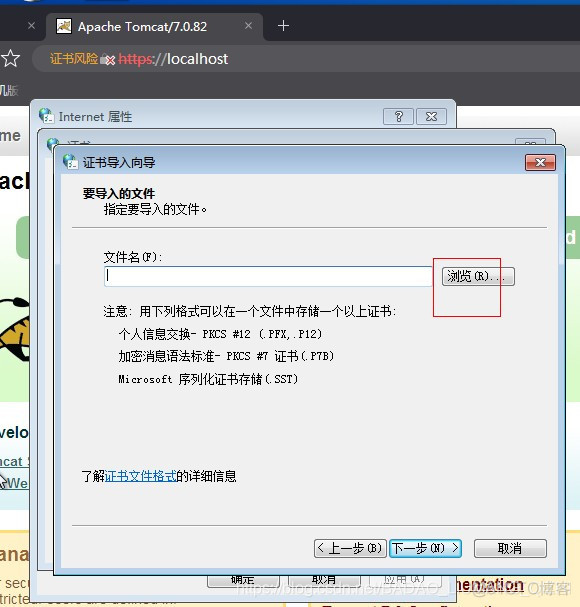 Windows下配置Tomcat使用https协议_HTTP_21