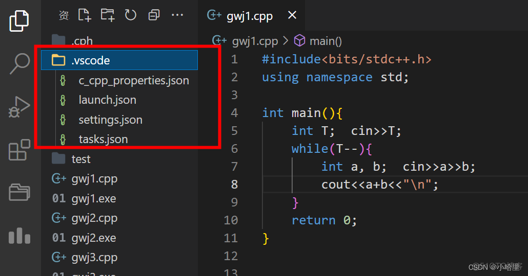 【编译器】2022-11-VSCode配置编译与调试C++程序（含输入输出重定向）_vscode_06