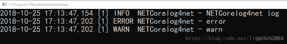 【.NET Core】控制台程序使用 log4net_Layout_02