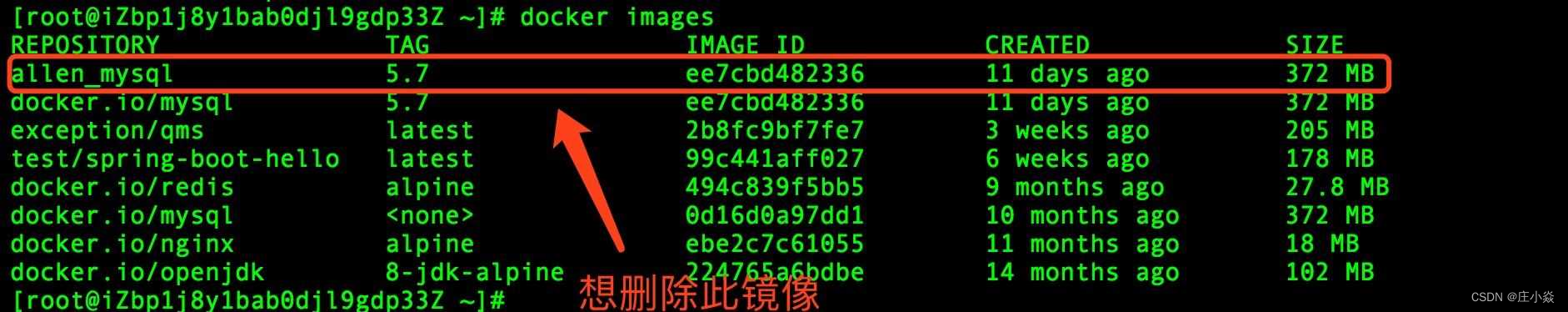 Docker——docker的镜像清理工具_mysql_02