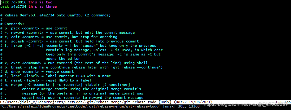 Git——git commit合并实战_bc_04