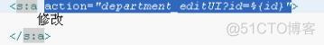SSH 常见权限设计四：如何得到<s:a action="url">kkk</s:a>里面的url_foundation