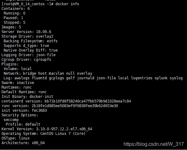 docker info 显示 Docker 系统信息_系统信息